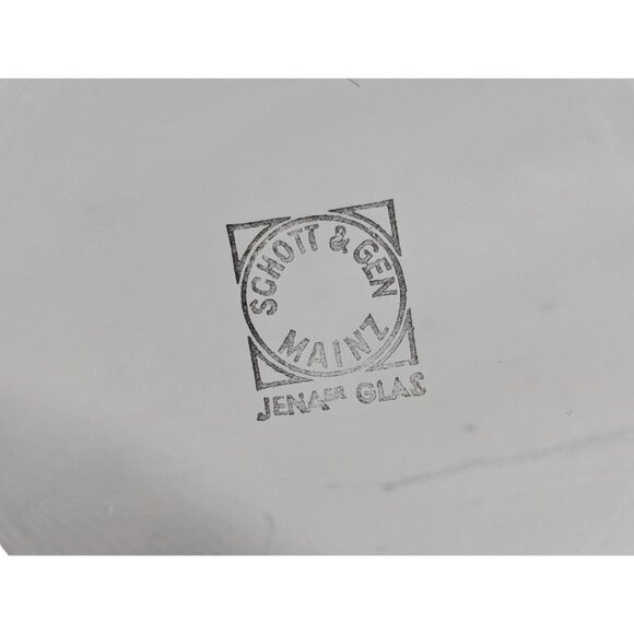 Vintage Schott Mainz Jenaer Glasses: set of 6 tea / coffee glasses with copper - Picture 5 of 14